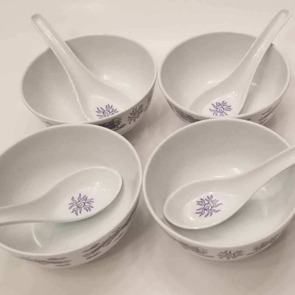 Hibachi Bowl and Spoon Set